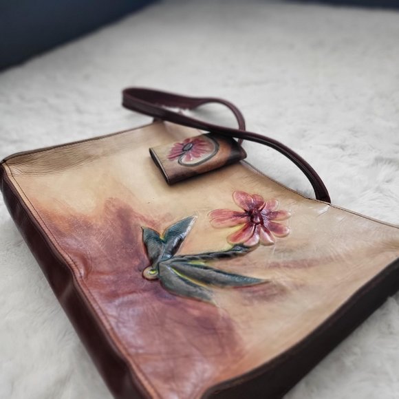Handmade Leather Art Purse & Wallet - Picture 11 of 16